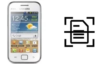 Digitalize documentos em um Samsung Galaxy Ace Duos S6802