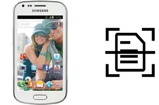 Digitalize documentos em um Samsung Galaxy Ace II X S7560M