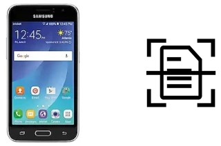 Digitalize documentos em um Samsung Galaxy Amp 2