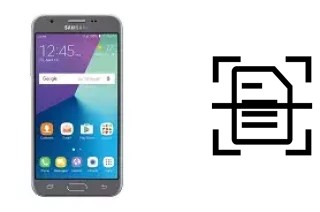 Digitalize documentos em um Samsung Galaxy Amp Prime 2