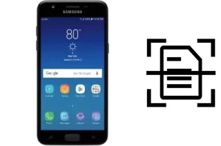 Digitalize documentos em um Samsung Galaxy Amp Prime 3