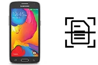 Digitalize documentos em um Samsung Galaxy Avant