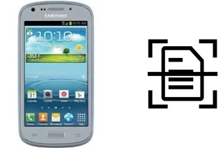 Digitalize documentos em um Samsung Galaxy Axiom R830