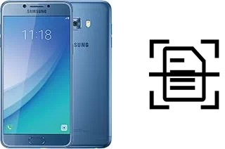 Digitalize documentos em um Samsung Galaxy C5 Pro