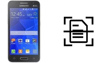 Digitalize documentos em um Samsung Galaxy Core 2