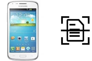 Digitalize documentos em um Samsung Galaxy Core I8260