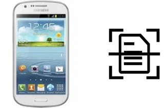 Digitalize documentos em um Samsung Galaxy Express I8730