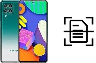 Digitalize documentos em um Samsung Galaxy F62
