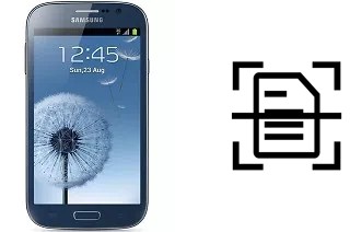 Digitalize documentos em um Samsung Galaxy Grand I9082