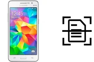 Digitalize documentos em um Samsung Galaxy Grand Prime