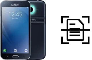 Digitalize documentos em um Samsung Galaxy J2 Pro (2016)