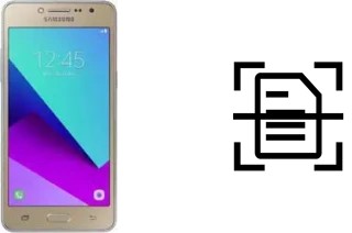 Digitalize documentos em um Samsung Galaxy J2 Ace