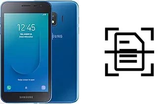 Digitalize documentos em um Samsung Galaxy J2 Core (2020)