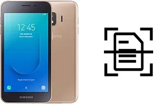 Digitalize documentos em um Samsung Galaxy J2 Core