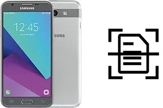 Digitalize documentos em um Samsung Galaxy J3 Emerge