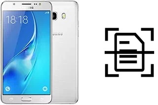 Digitalize documentos em um Samsung Galaxy J5 (2016)