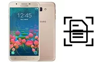 Digitalize documentos em um Samsung Galaxy J5 Prime (2017)