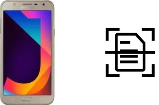 Digitalize documentos em um Samsung Galaxy J7 Nxt