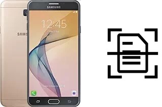 Digitalize documentos em um Samsung Galaxy J7 Prime