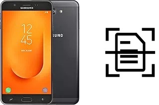 Digitalize documentos em um Samsung Galaxy J7 Prime 2