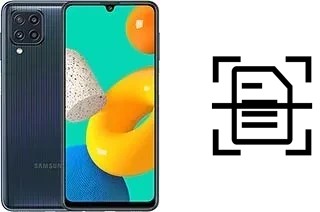 Digitalize documentos em um Samsung Galaxy M32