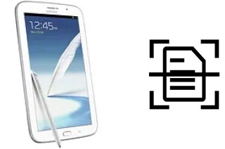 Digitalize documentos em um Samsung Galaxy Note 8.0 Wi-Fi