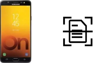Digitalize documentos em um Samsung Galaxy On Max