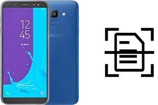 Digitalize documentos em um Samsung Galaxy On6