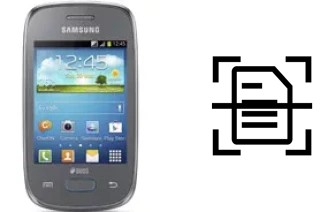 Digitalize documentos em um Samsung Galaxy Pocket Neo S5310