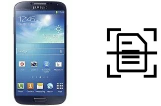 Digitalize documentos em um Samsung I9506 Galaxy S4