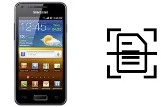 Digitalize documentos em um Samsung I9070 Galaxy S Advance