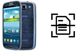 Digitalize documentos em um Samsung Galaxy S III T999