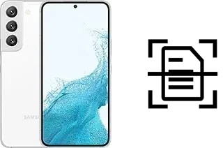 Digitalize documentos em um Samsung Galaxy S22 5G