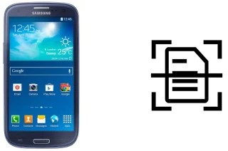 Digitalize documentos em um Samsung Galaxy S3 Neo+