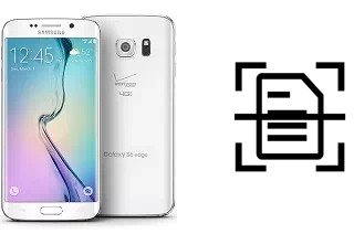 Digitalize documentos em um Samsung Galaxy S6 edge (USA)