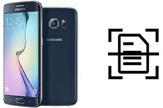 Digitalize documentos em um Samsung Galaxy S6 edge