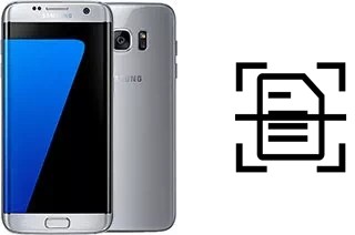 Digitalize documentos em um Samsung Galaxy S7 edge