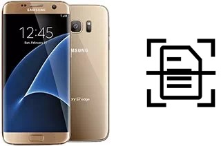 Digitalize documentos em um Samsung Galaxy S7 edge (USA)