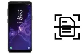 Digitalize documentos em um Samsung Galaxy S9 SD845