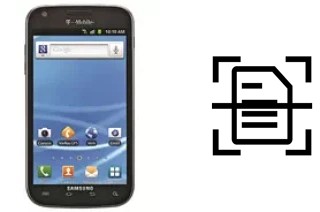 Digitalize documentos em um Samsung Galaxy S II T989