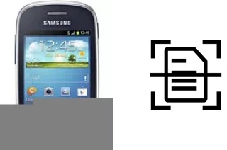 Digitalize documentos em um Samsung Galaxy Star S5280