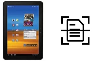 Digitalize documentos em um Samsung Galaxy Tab 10.1 LTE I905