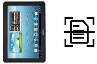 Digitalize documentos em um Samsung Galaxy Tab 2 10.1 CDMA