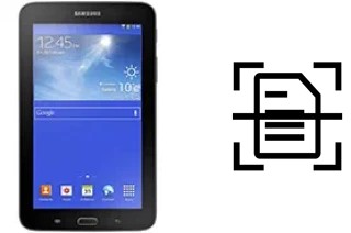 Digitalize documentos em um Samsung Galaxy Tab 3 Lite 7.0 3G