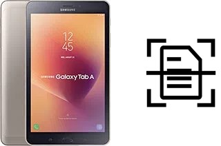 Digitalize documentos em um Samsung Galaxy Tab A 8.0 (2017)