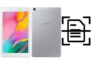 Digitalize documentos em um Samsung Galaxy Tab A 8.0 (2019)