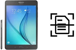 Digitalize documentos em um Samsung Galaxy Tab A 8.0 & S Pen (2015)