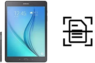 Digitalize documentos em um Samsung Galaxy Tab A & S Pen