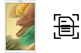 Digitalize documentos em um Samsung Galaxy Tab A7 Lite