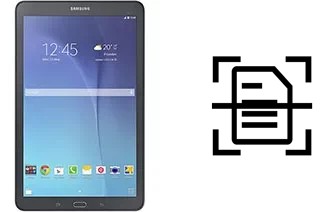 Digitalize documentos em um Samsung Galaxy Tab E 9.6